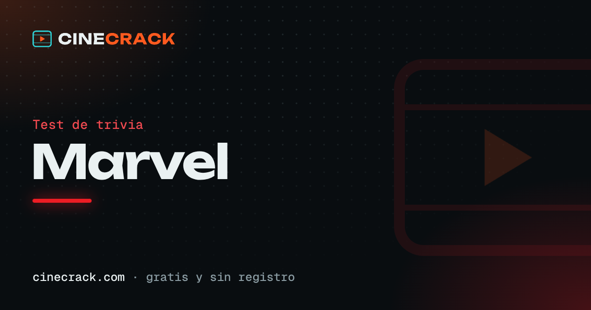 Test de personajes de Marvel: 116 preguntas con respuestas — Cinecrack