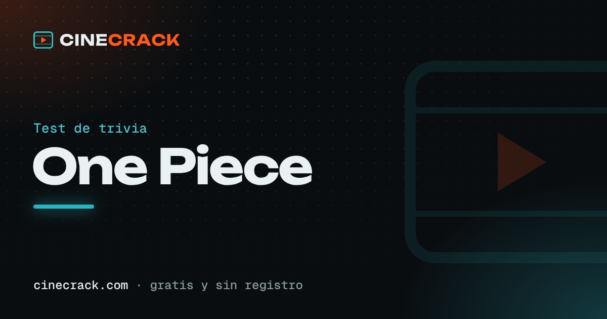 Test fácil de One Piece: 96 preguntas para empezar — Cinecrack